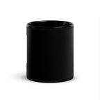 Funny F*ck It mug in 11oz black, front view