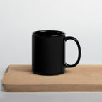 SNL Sean Connery Celebrity Jeopardy mug in 11oz black, right handle view