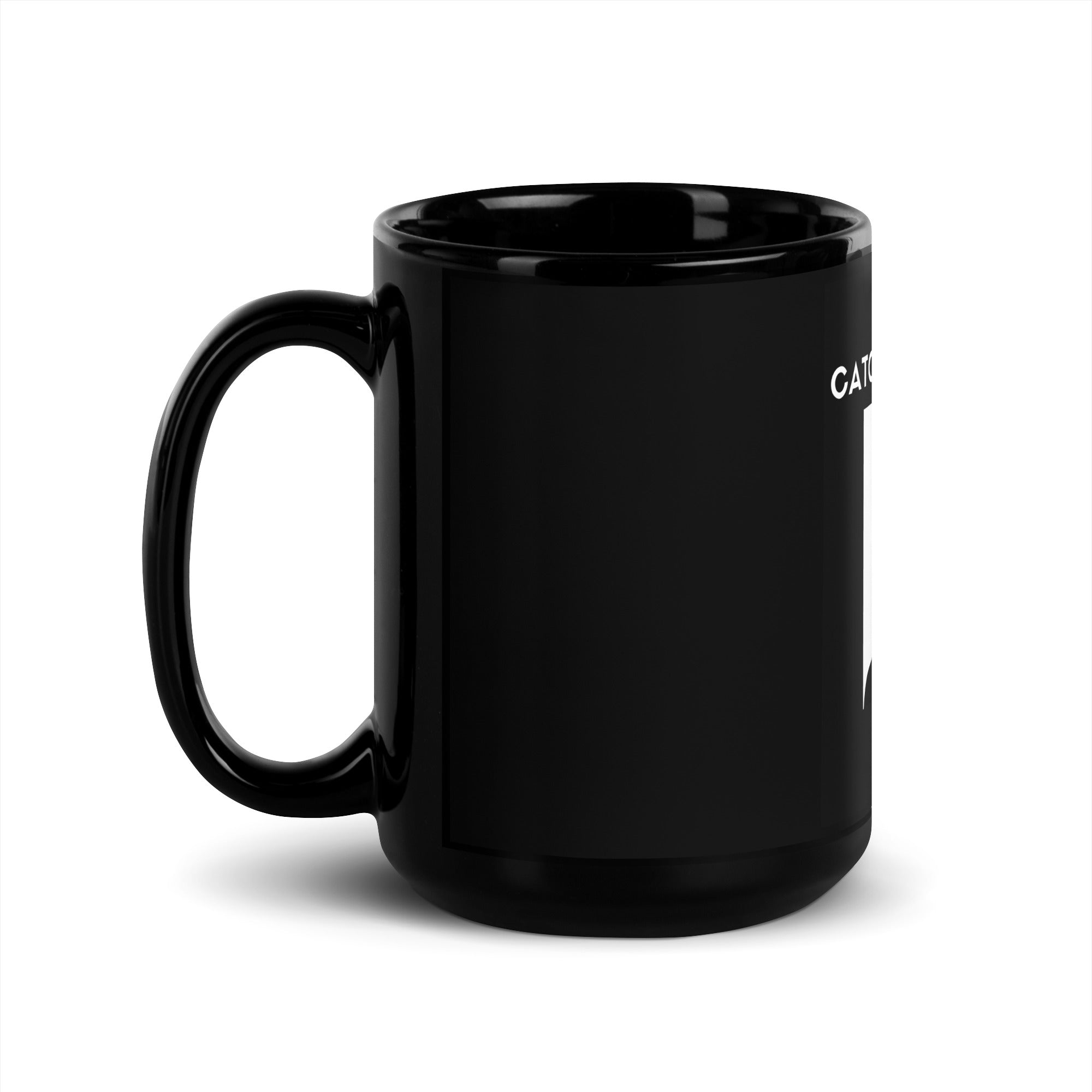 SNL Catch These Men Sean Connery Celebrity Jeopardy mug in 15oz black, left handle view
