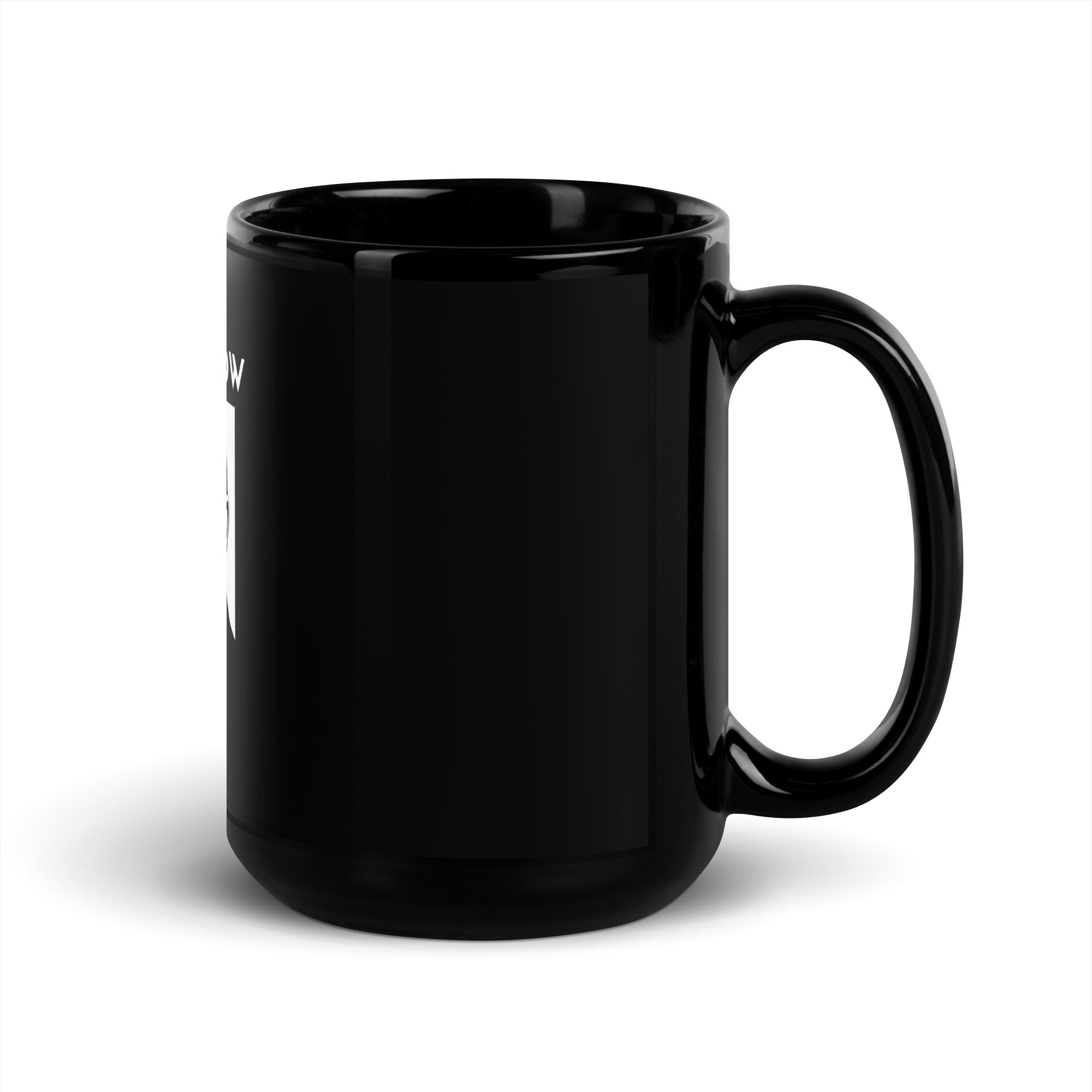 SNL Sean Connery Celebrity Jeopardy mug in 15oz black, right handle view
