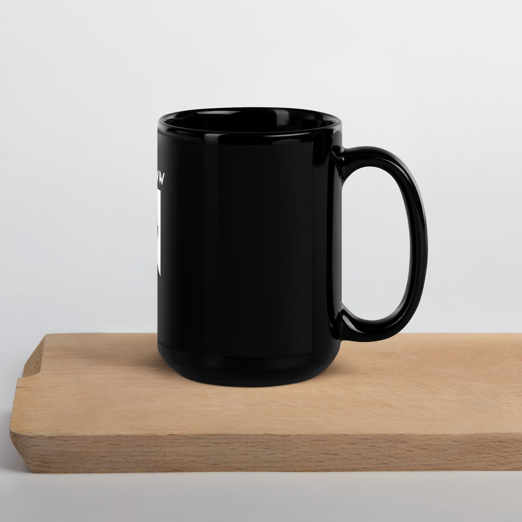 SNL Sean Connery Celebrity Jeopardy mug in 15oz black, right handle view