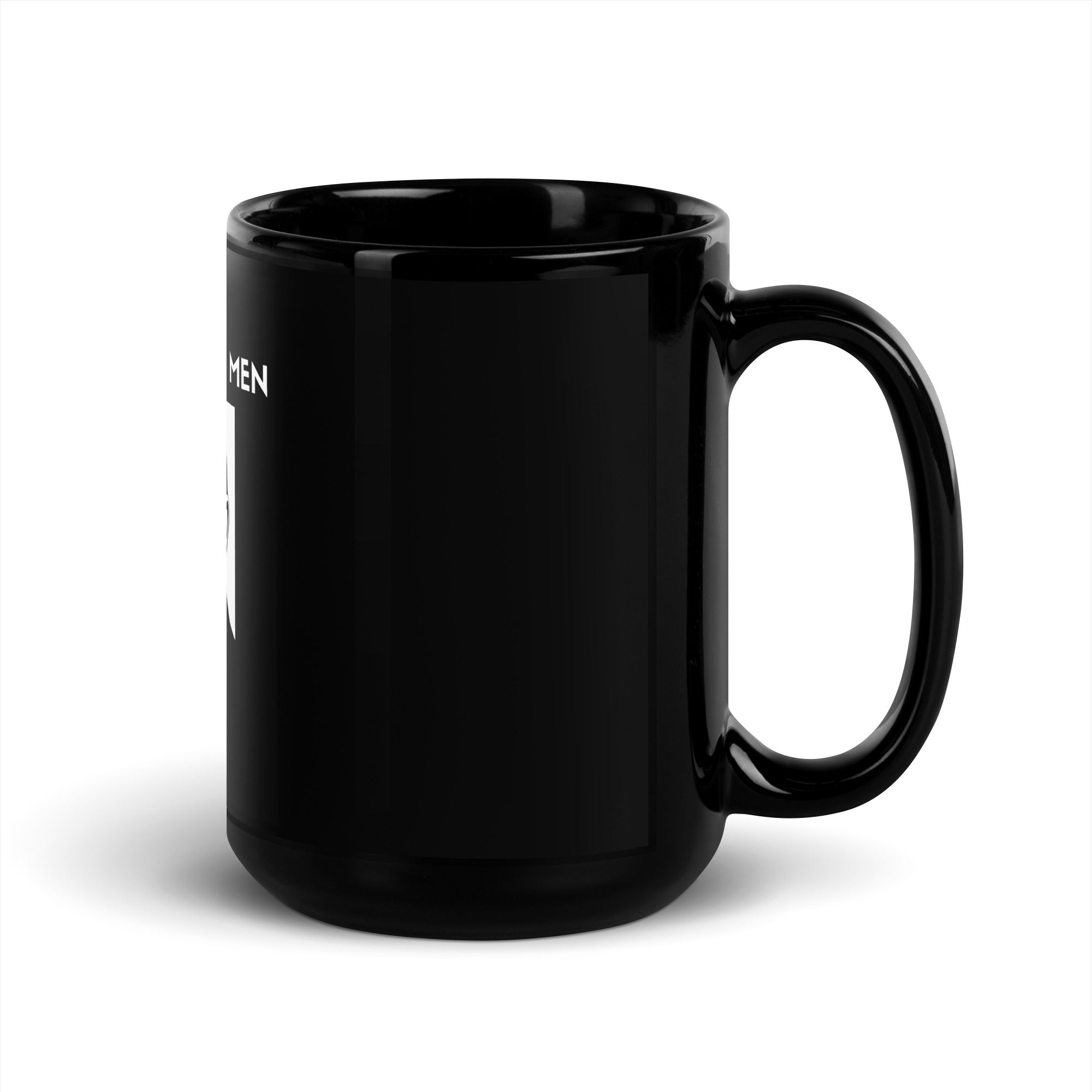 SNL Catch These Men Sean Connery Celebrity Jeopardy mug in 15oz black, right handle view