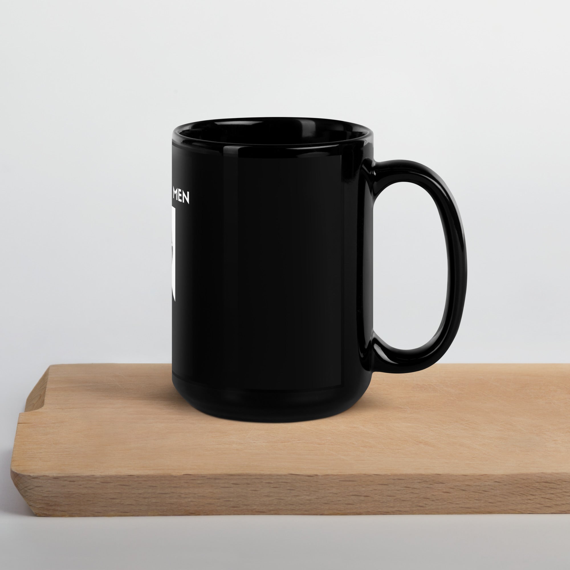 SNL Catch These Men Sean Connery Celebrity Jeopardy mug in 15oz black, right handle view