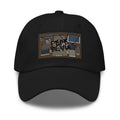 Pepe Silvia Always Sunny IASIP embroidered dad hat in black, front view