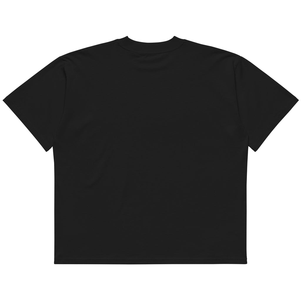 Sex Panther Anchorman oversized tee in black, back view