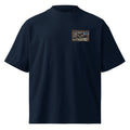 Pepe Silvia Always Sunny IASIP minimalist oversized tee in french navy, front view