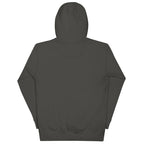No One Is Coming To Stop You quote pullover hoodie in vintage black, back view