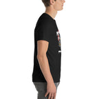 Sex Panther Anchorman staple tee in black, right side view