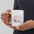 No Concessions funny cat mug in 11oz white, left handle view